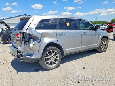 Trzecie zdjęcie samochodu z tyłu: 2018 DODGE JOURNEY GT VIN:3C4PDDEG2JT389227 - miniatura