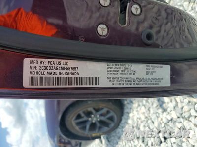 Zdjęcie 13 z 13 samochodu: 2021 DODGE CHALLENGER SXT VIN:2C3CDZAG4MH567657 - miniatura