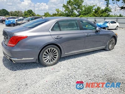 Trzecie zdjęcie samochodu z tyłu: 2017 GENESIS G90 PREMIUM VIN:KMHG34JA0HU022990 - miniatura