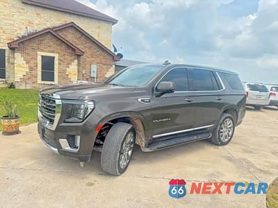 Drugie zdjęcie samochodu z przodu: 2021 GMC YUKON SLT VIN:1GKS1BKD6MR441493 - miniatura
