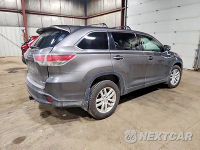 Trzecie zdjęcie samochodu z tyłu: 2014 TOYOTA HIGHLANDER LE VIN:5TDBKRFH5ES020155 - miniatura