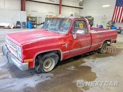 Drugie zdjęcie samochodu z przodu: 1985 CHEVROLET C10 VIN:1GCDC14H5FJ122127 - miniatura