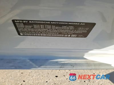 Zdjęcie 13 z 13 samochodu: 2018 BMW X3 XDRIVEM40I VIN:5UXTS3C5XJ0Y96923 - miniatura