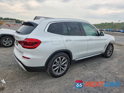 Trzecie zdjęcie samochodu z tyłu: 2019 BMW X3 XDRIVE30I VIN:5UXTR9C54KLP93656 - miniatura