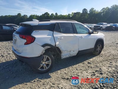 Trzecie zdjęcie samochodu z tyłu: 2019 GMC TERRAIN SLE VIN:3GKALUEU1KL293187 - miniatura