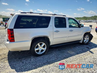 Trzecie zdjęcie samochodu z tyłu: 2013 CHEVROLET SUBURBAN K1500 LTZ VIN:1GNSKKE7XDR170587 - miniatura