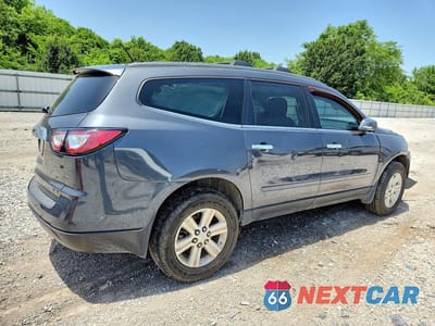 Trzecie zdjęcie samochodu z tyłu: 2014 CHEVROLET TRAVERSE LT VIN:1GNKVHKD5EJ313594 - miniatura
