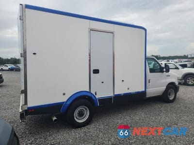 Trzecie zdjęcie samochodu z tyłu: 2023 FORD E350 REFRIGERATED BOX TRUCK VIN:1FDWE3FK8PDD14774 - miniatura