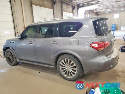 Drugie zdjęcie samochodu z przodu: 2016 INFINITI QX80 BASE VIN:JN8AZ2NE3G9120346 - miniatura