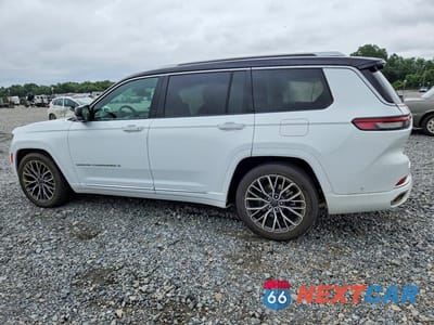 Drugie zdjęcie samochodu z przodu: 2023 JEEP GRAND CHEROKEE L SUMMIT VIN:1C4RJKET6P8109979 - miniatura