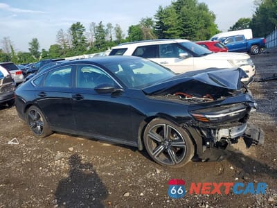 Czwarte zdjęcie samochodu z boku: 2023 HONDA ACCORD HYBRID SPORT VIN:1HGCY2F58PA047335 - miniatura
