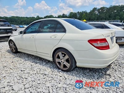 Drugie zdjęcie samochodu z przodu: 2011 MERCEDES-BENZ C VIN:WDDGF5EB9BR185531 - miniatura