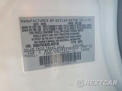 Zdjęcie 13 z 13 samochodu: 2025 NISSAN KICKS SV VIN:3N8AP6CB5SL403739 - miniatura