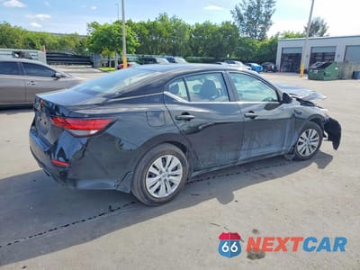 Trzecie zdjęcie samochodu z tyłu: 2025 NISSAN SENTRA S VIN:3N1AB8BV6SY348872 - miniatura
