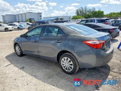 Drugie zdjęcie samochodu z przodu: 2016 TOYOTA COROLLA L VIN:5YFBURHE4GP467018 - miniatura