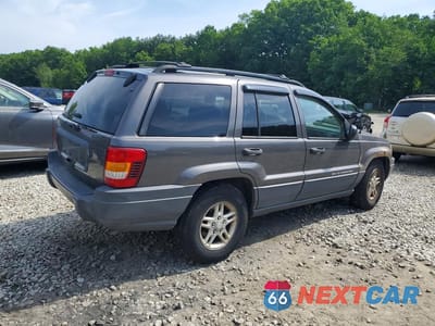 Trzecie zdjęcie samochodu z tyłu: 2004 JEEP GRAND CHEROKEE LAREDO VIN:1J4GW48S24C371430 - miniatura