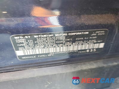Zdjęcie 13 z 13 samochodu: 2024 MITSUBISHI OUTLANDER SE VIN:JA4J3VA84RZ044793 - miniatura