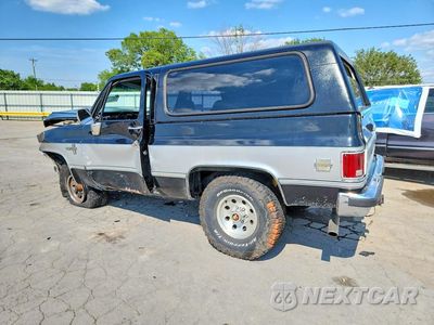 Drugie zdjęcie samochodu z przodu: 1987 CHEVROLET BLAZER V10 VIN:1GNEV18K1HF174369 - miniatura
