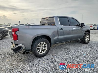 Trzecie zdjęcie samochodu z tyłu: 2020 CHEVROLET SILVERADO K1500 LTZ VIN:3GCUYGED3LG321237 - miniatura
