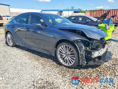 Czwarte zdjęcie samochodu z boku: 2025 LEXUS IS 300 BASE VIN:JTHDA1D27S5134928 - miniatura