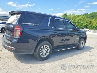 Trzecie zdjęcie samochodu z tyłu: 2023 CHEVROLET TAHOE K1500 LS VIN:1GNSKMKD3PR240652 - miniatura