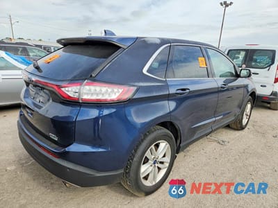 Trzecie zdjęcie samochodu z tyłu: 2017 FORD EDGE SEL VIN:2FMPK3J97HBC10558 - miniatura