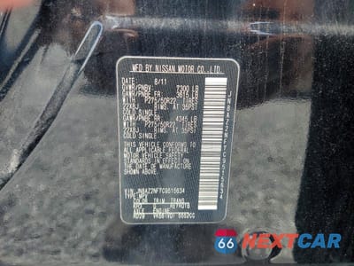 Zdjęcie 13 z 13 samochodu: 2012 INFINITI QX56 BASE VIN:JN8AZ2NF7C9515634 - miniatura