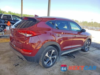 Trzecie zdjęcie samochodu z tyłu: 2018 HYUNDAI TUCSON LIMITED VIN:KM8J33A2XJU819309 - miniatura