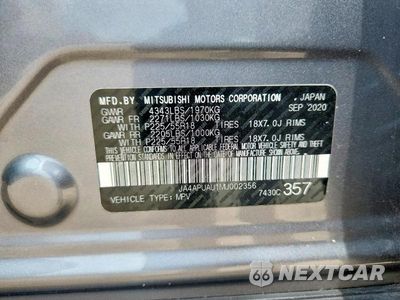 Zdjęcie 14 z 14 samochodu: 2021 MITSUBISHI OUTLANDER SPORT ES VIN:JA4APUAU1MU002356 - miniatura