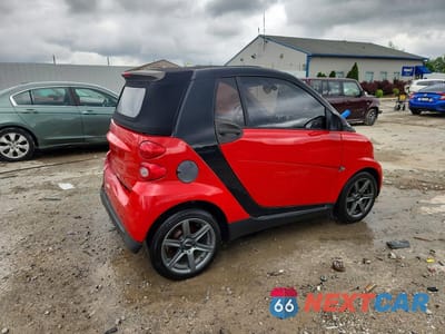 Trzecie zdjęcie samochodu z tyłu: 2009 SMART FORTWO PASSION VIN:WMEEK31X79K238198 - miniatura