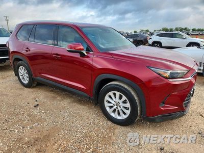 Czwarte zdjęcie samochodu z boku: 2024 TOYOTA GRAND HIGHLANDER XLE VIN:5TDAAAA52RS010850 - miniatura