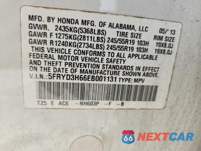 Zdjęcie 13 z 13 samochodu: 2014 ACURA MDX TECHNOLOGY VIN:5FRYD3H66EB001131 - miniatura