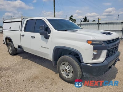Czwarte zdjęcie samochodu z boku: 2021 CHEVROLET SILVERADO C2500 HEAVY DUTY VIN:1GC5WLE71MF136829 - miniatura