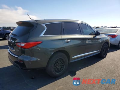 Trzecie zdjęcie samochodu z tyłu: 2013 INFINITI JX35 BASE VIN:5N1AL0MN2DC310734 - miniatura