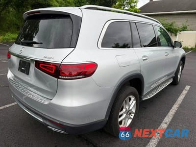 Trzecie zdjęcie samochodu z tyłu: 2020 MERCEDES-BENZ GLS 450 4MATIC VIN:4JGFF5KE8LA116751 - miniatura
