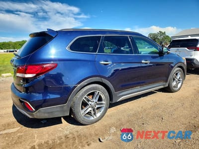 Trzecie zdjęcie samochodu z tyłu: 2018 HYUNDAI SANTA FE VIN:KM8SNDHF7JU260895 - miniatura