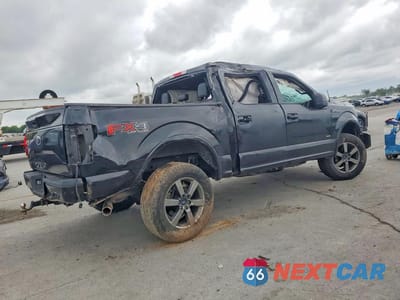Trzecie zdjęcie samochodu z tyłu: 2015 FORD F150 SUPERCREW VIN:1FTEW1EG5FFB97589 - miniatura