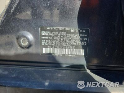 Zdjęcie 13 z 13 samochodu: 2010 SUBARU FORESTER 2.5X PREMIUM VIN:JF2SH6CC2AG761889 - miniatura