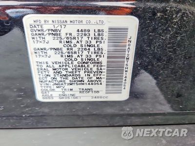 Zdjęcie 13 z 13 samochodu: 2017 NISSAN ROUGE VIN:JN8AT2MT5HW144054 - miniatura