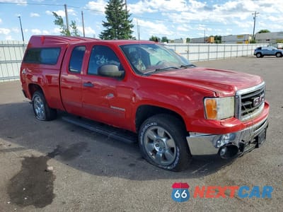 Czwarte zdjęcie samochodu z boku: 2011 GMC SIERRA K1500 SLE VIN:1GTR2VE36BZ383488 - miniatura