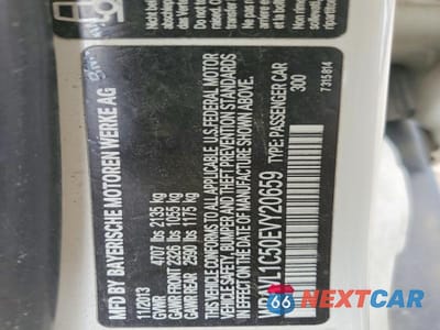 Zdjęcie 13 z 13 samochodu: 2014 BMW X1 XDRIVE28I VIN:WBAVL1C50EVY20659 - miniatura