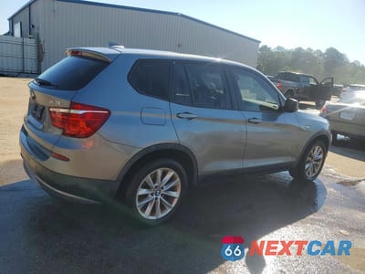 Trzecie zdjęcie samochodu z tyłu: 2013 BMW X3 XDRIVE28I VIN:5UXWX9C50D0D00615 - miniatura