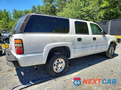 Trzecie zdjęcie samochodu z tyłu: 2006 CHEVROLET SUBURBAN K2500 VIN:3GNGK26U96G223504 - miniatura