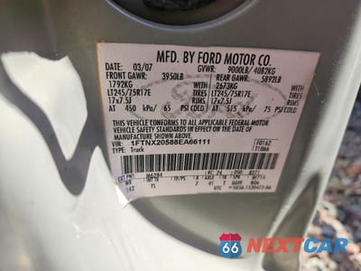 Zdjęcie 12 z 12 samochodu: 2008 FORD F250 SUPER DUTY VIN:1FTNX20588EA66111 - miniatura