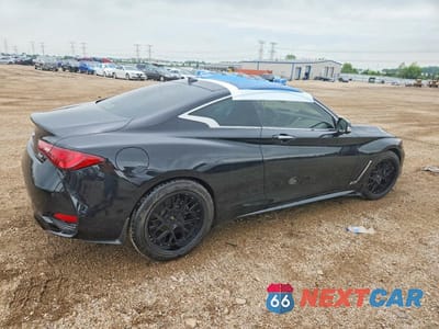 Trzecie zdjęcie samochodu z tyłu: 2022 INFINITI Q60 LUXE VIN:JN1EV7KK5NM600109 - miniatura
