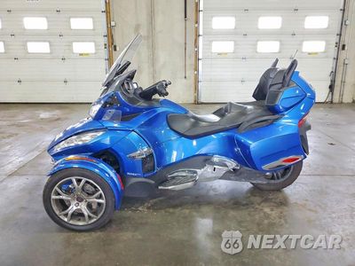 Trzecie zdjęcie samochodu z tyłu: 2019 CAN-AM SPYDER ROADSTER RT VIN:2BXNBDD23KV002859 - miniatura
