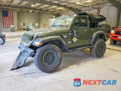 2021 JEEP WRANGLER SPORT 1C4HJXAG3MW559226 - główne zdjęcie licytacji z USA - miniatura
