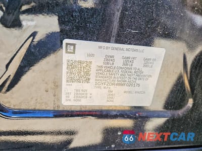 Zdjęcie 13 z 13 samochodu: 2021 CADILLAC XT4 PREMIUM LUXURY VIN:1GYFZDR49MF020175 - miniatura