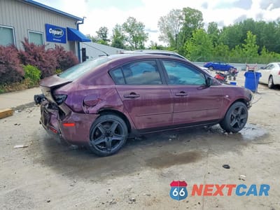 Trzecie zdjęcie samochodu z tyłu: 2008 MAZDA 3 I VIN:JM1BK12F581775264 - miniatura