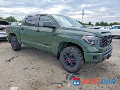 Czwarte zdjęcie samochodu z boku: 2020 TOYOTA TUNDRA TRD PRO VIN:5TFDY5F11LX894741 - miniatura